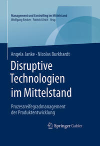 Vorderes Coverbild Disruptive Technologien im Mittelstand
