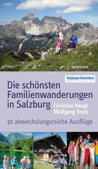 Vorderes Coverbild Die schönsten Familienwanderungen in Salzburg