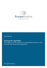 Vorderes Coverbild Taming the algorithm