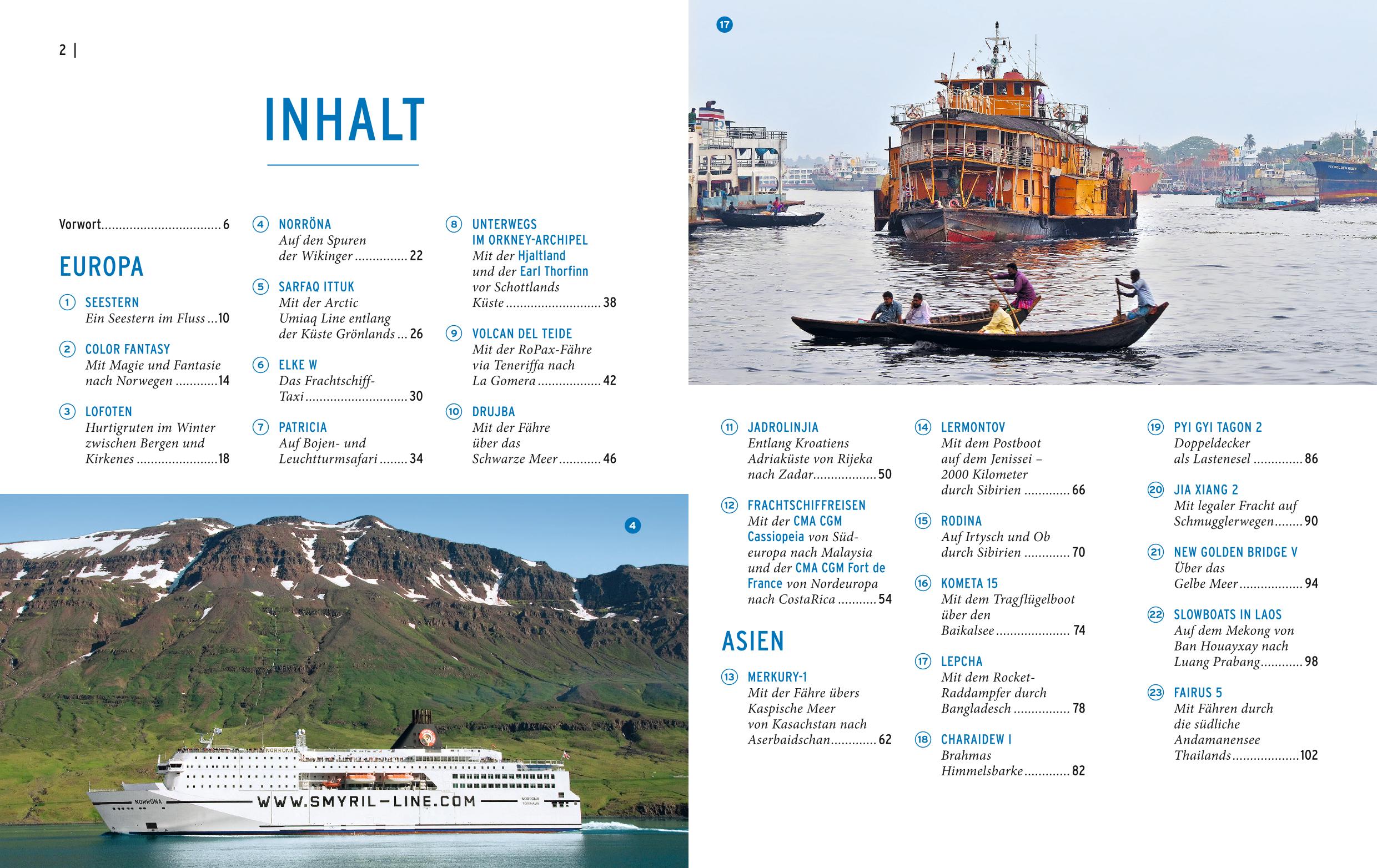 Beispielinhalt (Bild) Abenteuer Schiffsreisen