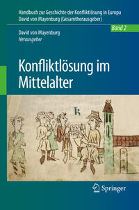 Vorderes Coverbild Konfliktlösung im Mittelalter