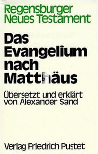 Vorderes Coverbild Das Evangelium nach Matthäus