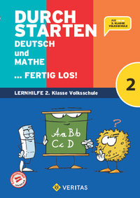 Vorderes Coverbild Durchstarten. Deutsch und Mathe... fertig los! 2. Klasse Volksschule