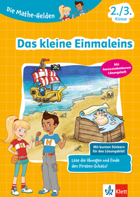 Vorderes Coverbild Klett Die Mathe-Helden: Das kleine Einmaleins 2./3. Klasse