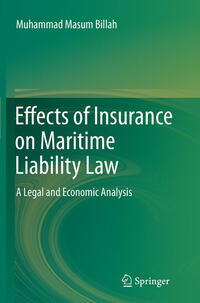 Vorderes Coverbild Effects of Insurance on Maritime Liability Law