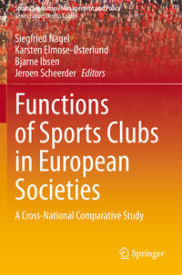 Vorderes Coverbild Functions of Sports Clubs in European Societies