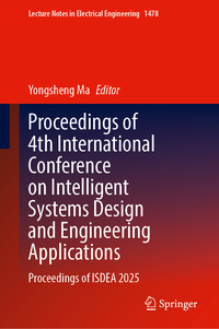 Vorderes Coverbild Proceedings of 4th International Conference on Intelligent Systems Design and Engineering Applications