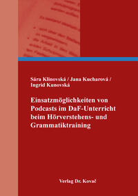 Vorderes Coverbild Einsatzmöglichkeiten von Podcasts im DaF-Unterricht beim Hörverstehens- und Grammatiktraining