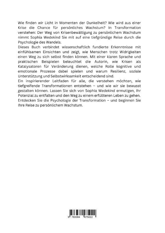 Rückseitencover Transformation verstehen
