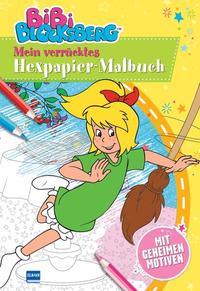 Vorderes Coverbild Bibi Blocksberg - Mein verrücktes Hexpapier-Malbuch
