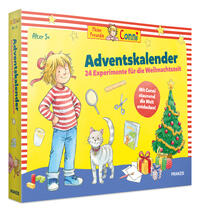 Vorderes Coverbild FRANZIS 67207 - Meine Freundin Conni Adventskalender, 24 Experimente für die Weihnachtszeit, für Kinder ab 5 Jahren
