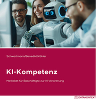 Vorderes Coverbild Merkblatt KI-Kompetenz