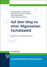 Vorderes Coverbild Auf dem Weg zu einer Allgemeinen Fachdidaktik