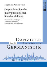 Vorderes Coverbild Gesprochene Sprache in der philologischen Sprachausbildung