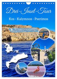 Vorderes Coverbild Drei-Insel-Tour (Wandkalender 2025 DIN A4 hoch), CALVENDO Monatskalender