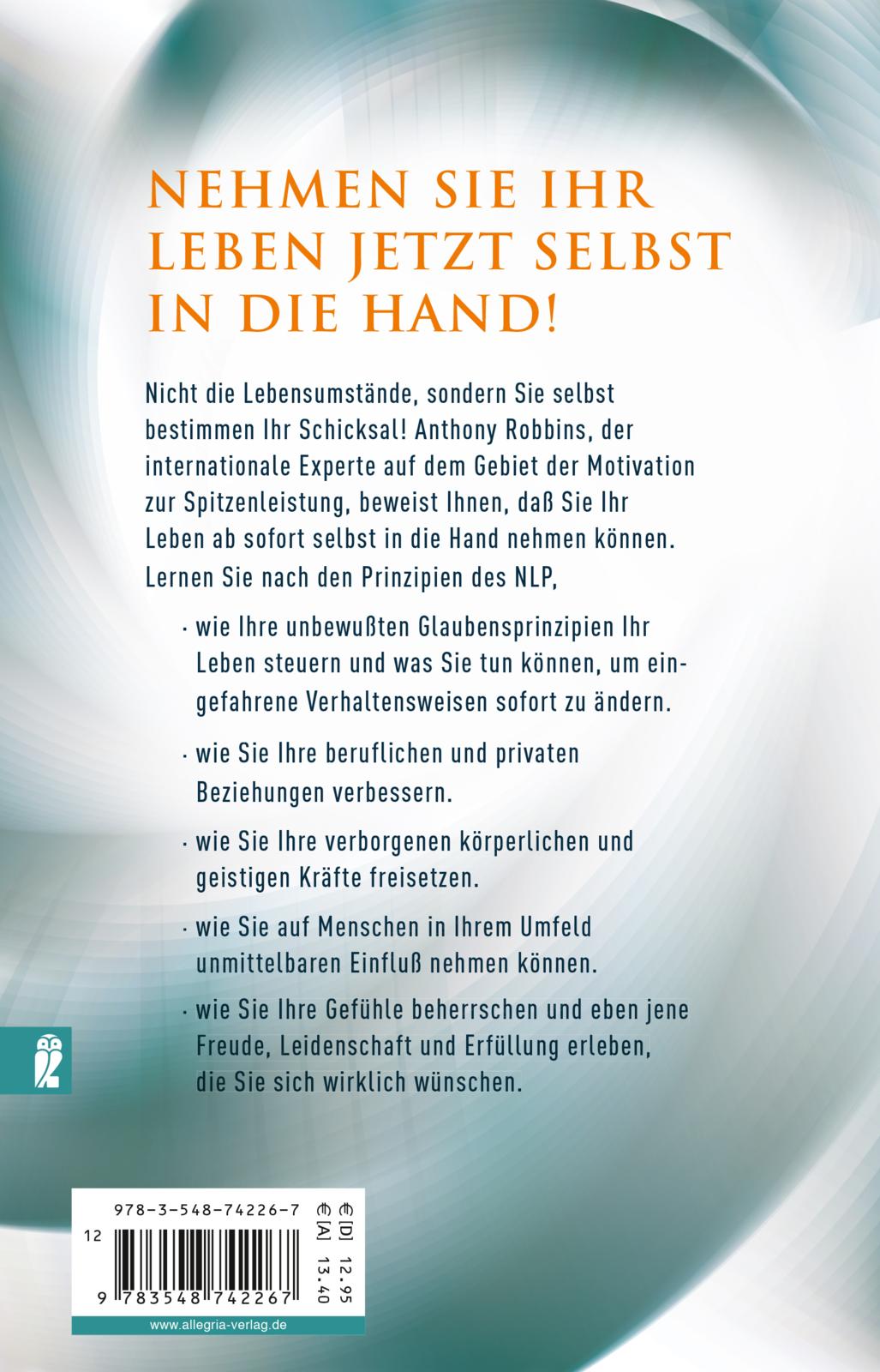 Rückseitencover Das Robbins Power Prinzip