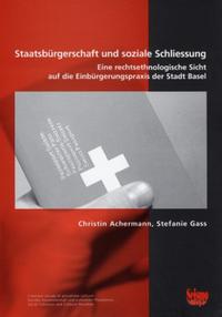 Vorderes Coverbild Staatsbürgerschaft und soziale Schliessung