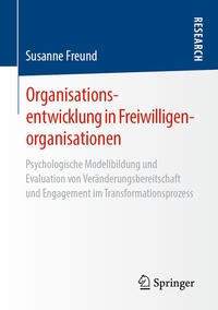Vorderes Coverbild Organisationsentwicklung in Freiwilligenorganisationen