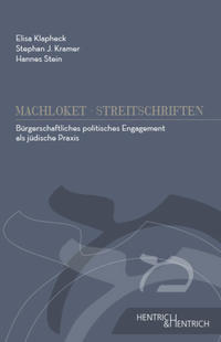Vorderes Coverbild Bürgerschaftliches politisches Engagement als jüdische Praxis