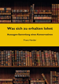 Vorderes Coverbild Was sich zu erhalten lohnt