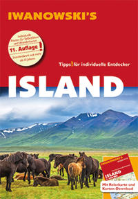 Vorderes Coverbild Island - Reiseführer von Iwanowski
