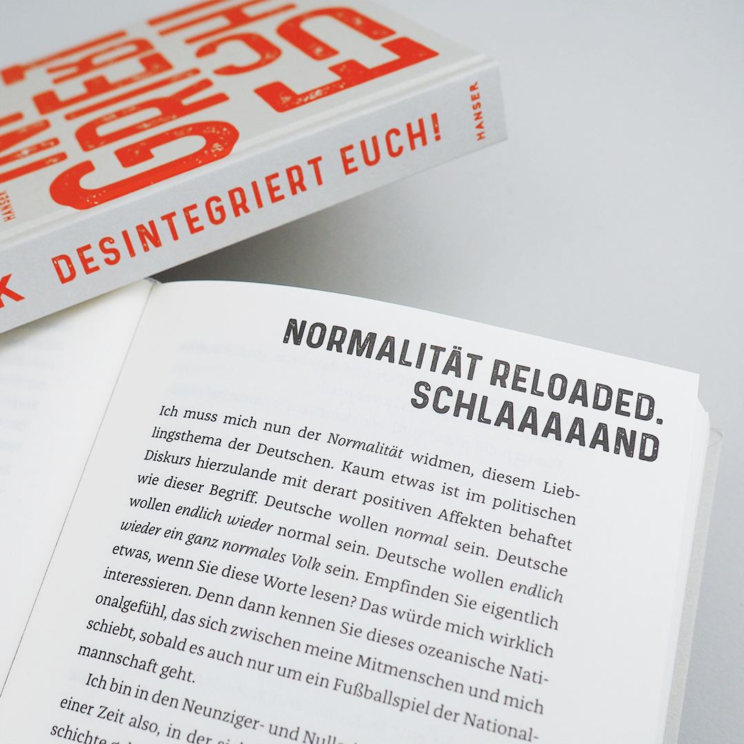 Beispielinhalt (Bild) Desintegriert euch!