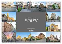 Vorderes Coverbild Fürth Impressionen (Tischkalender 2025 DIN A5 quer), CALVENDO Monatskalender