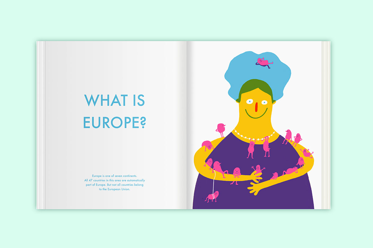 Beispielinhalt (Bild) Questions To Europe