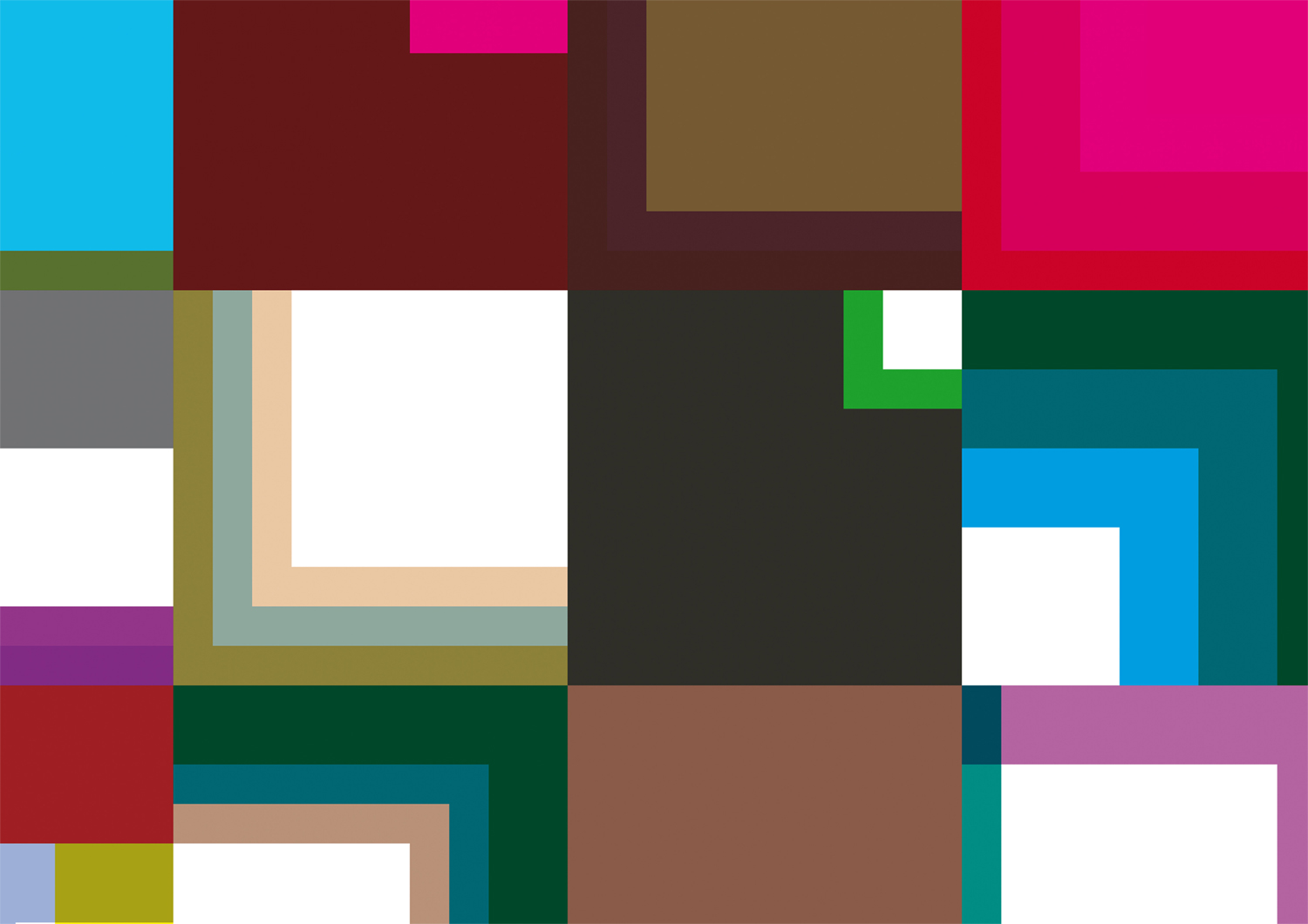Beispielinhalt (Bild) geometric Tischsets by kapitza