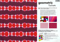 Vorderes Coverbild geometric Tischsets by kapitza