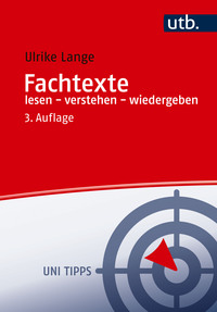 Vorderes Coverbild Fachtexte lesen - verstehen - wiedergeben