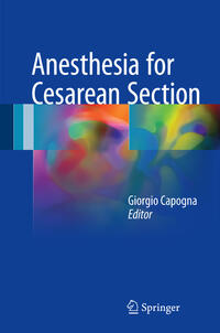 Vorderes Coverbild Anesthesia for Cesarean Section