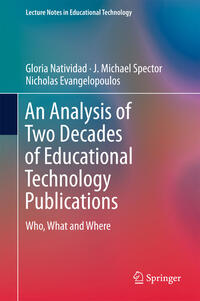 Vorderes Coverbild An Analysis of Two Decades of Educational Technology Publications