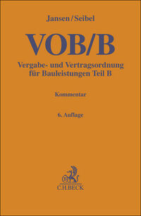 Vorderes Coverbild VOB/B