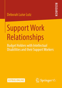Vorderes Coverbild Support Work Relationships