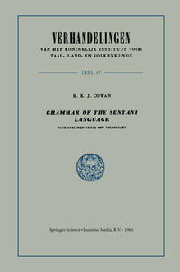 Vorderes Coverbild Grammar of the Sentani Language