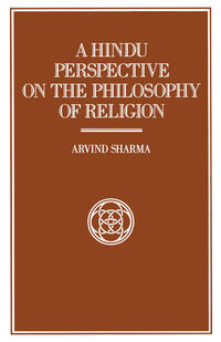 Vorderes Coverbild A Hindu Perspective on the Philosophy of Religion
