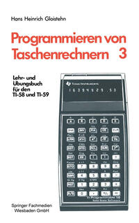 Vorderes Coverbild Programmieren von Taschenrechnern
