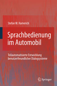 Vorderes Coverbild Sprachbedienung im Automobil