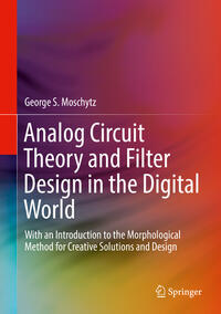 Vorderes Coverbild Analog Circuit Theory and Filter Design in the Digital World