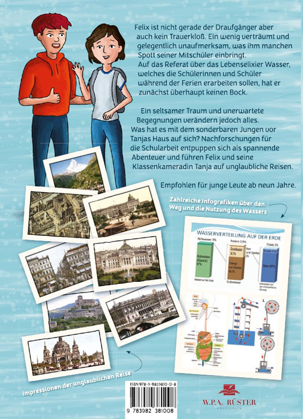 Rückseitencover Felix' wundersame Reisen