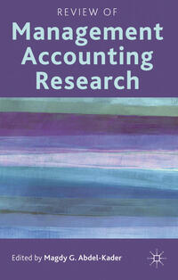 Vorderes Coverbild Review of Management Accounting Research