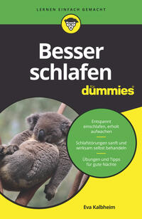 Vorderes Coverbild Besser schlafen für Dummies
