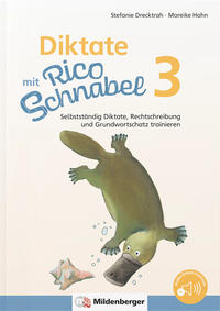 Vorderes Coverbild Diktate mit Rico Schnabel, Klasse 3
