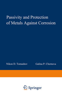 Vorderes Coverbild Passivity and Protection of Metals Against Corrosion