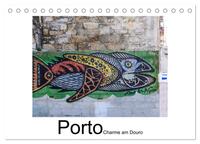 Vorderes Coverbild Porto - Charme am Douro (Tischkalender 2025 DIN A5 quer), CALVENDO Monatskalender