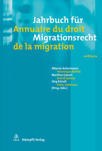 Vorderes Coverbild Jahrbuch für Migrationsrecht 2018/2019 Annuaire du droit de la migration 2018/2019