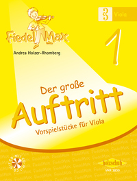 Vorderes Coverbild Der große Auftritt 1 Viola (mit CD)