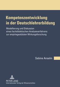 Vorderes Coverbild Kompetenzentwicklung in der Deutschlehrerbildung