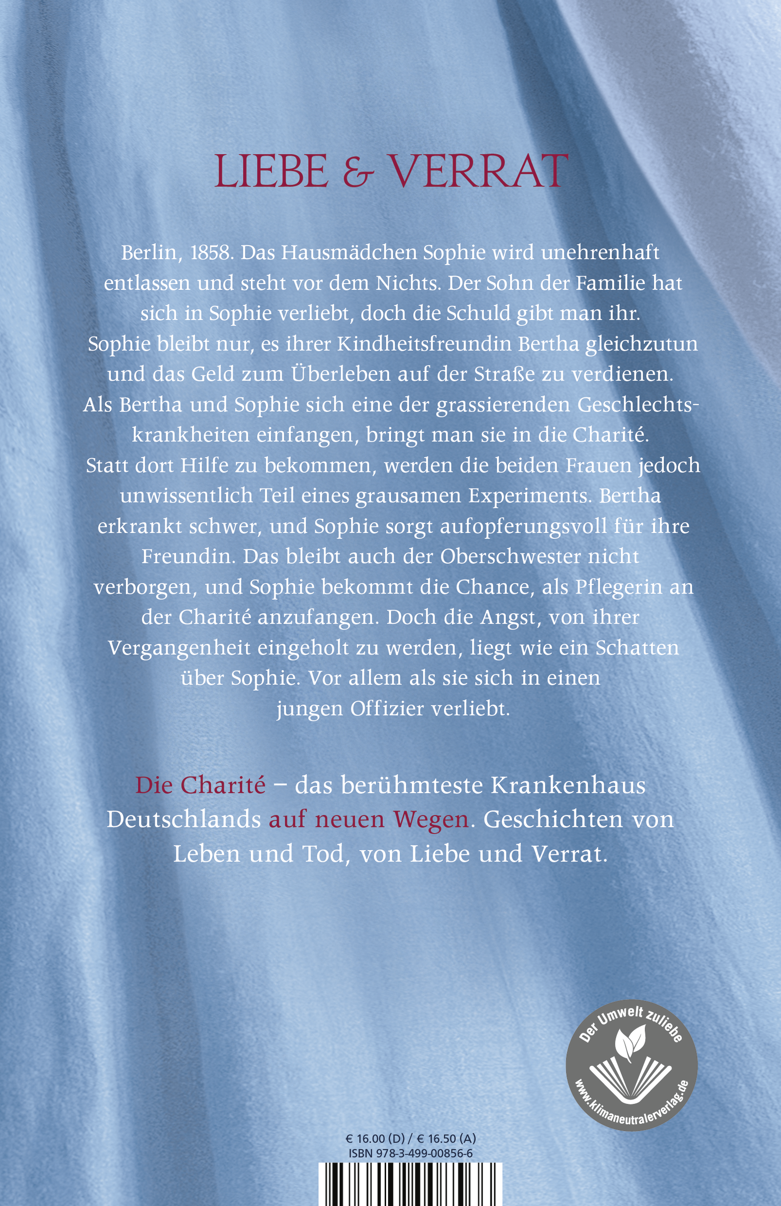 Rückseitencover Die Charité: Neue Wege